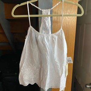 White cotton sleep set